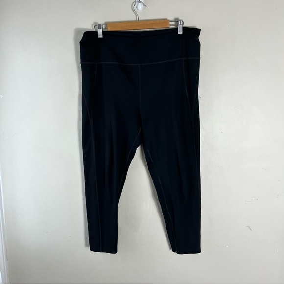 GIRLFRIEND COLLECTIVE Size 3X HIGH RISE COMPRESSIVE LEGGING 23.75" INSEAM BLACK - Picture 6 of 11